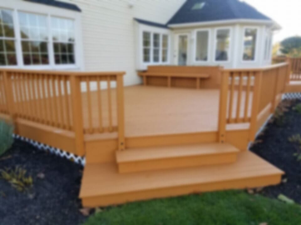 Deck at a Residential Home — Work in East Windsor, NJ