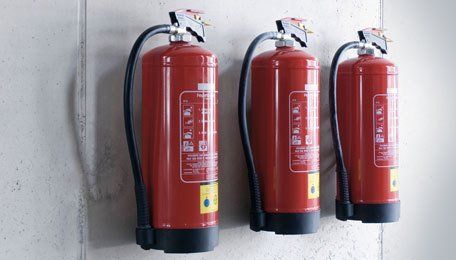 Extinguisher servicing