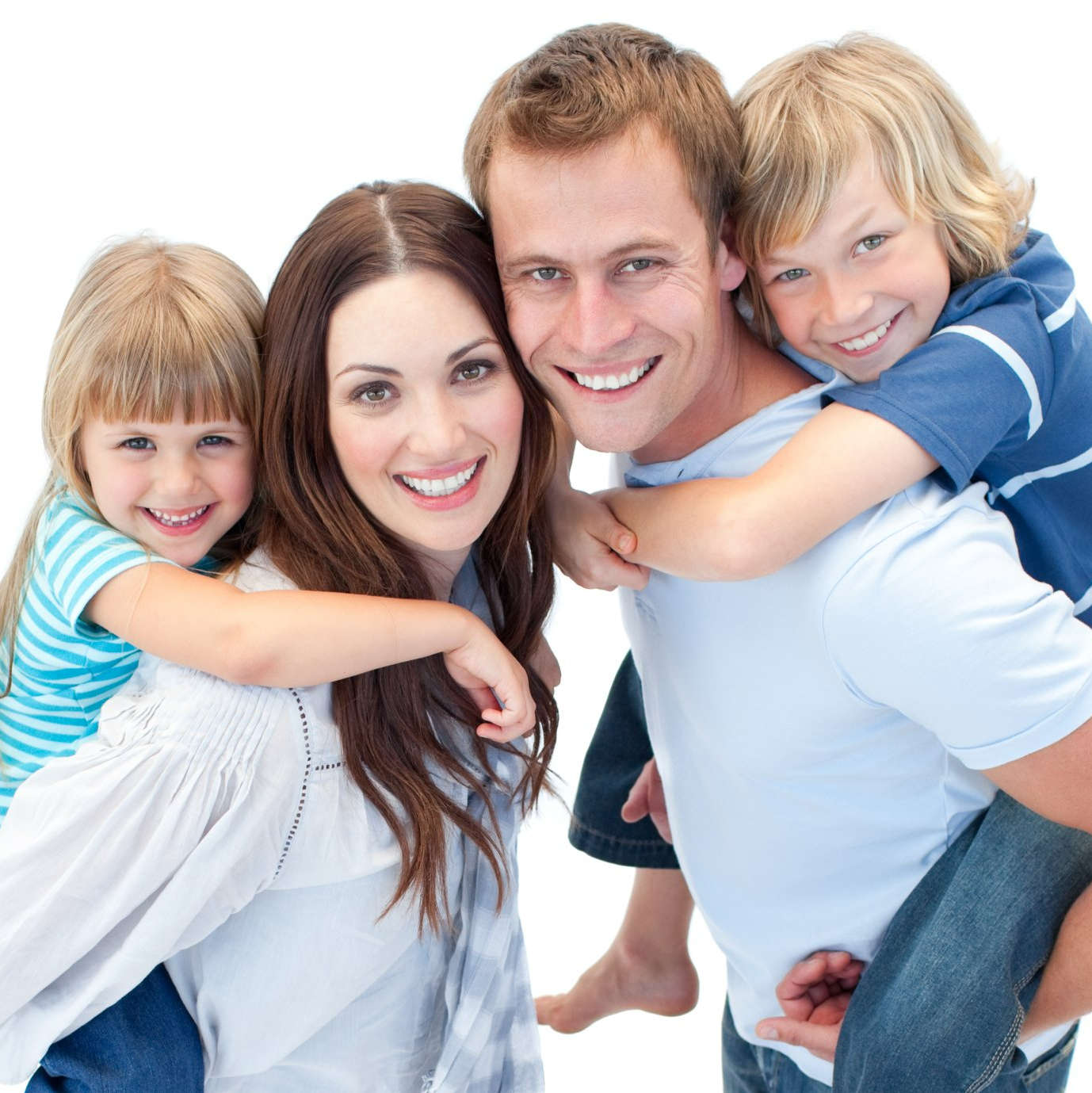 Happy Parent with their Children - Little Falls, MN - Center For Family Counseling