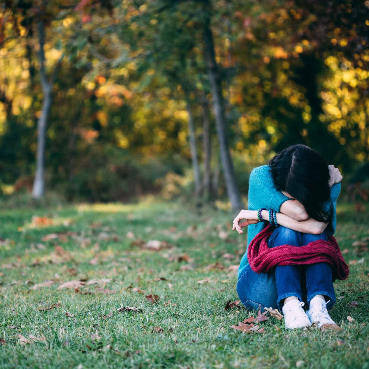 Depressed Woman in the Park - Little Falls, MN - Center For Family Counseling