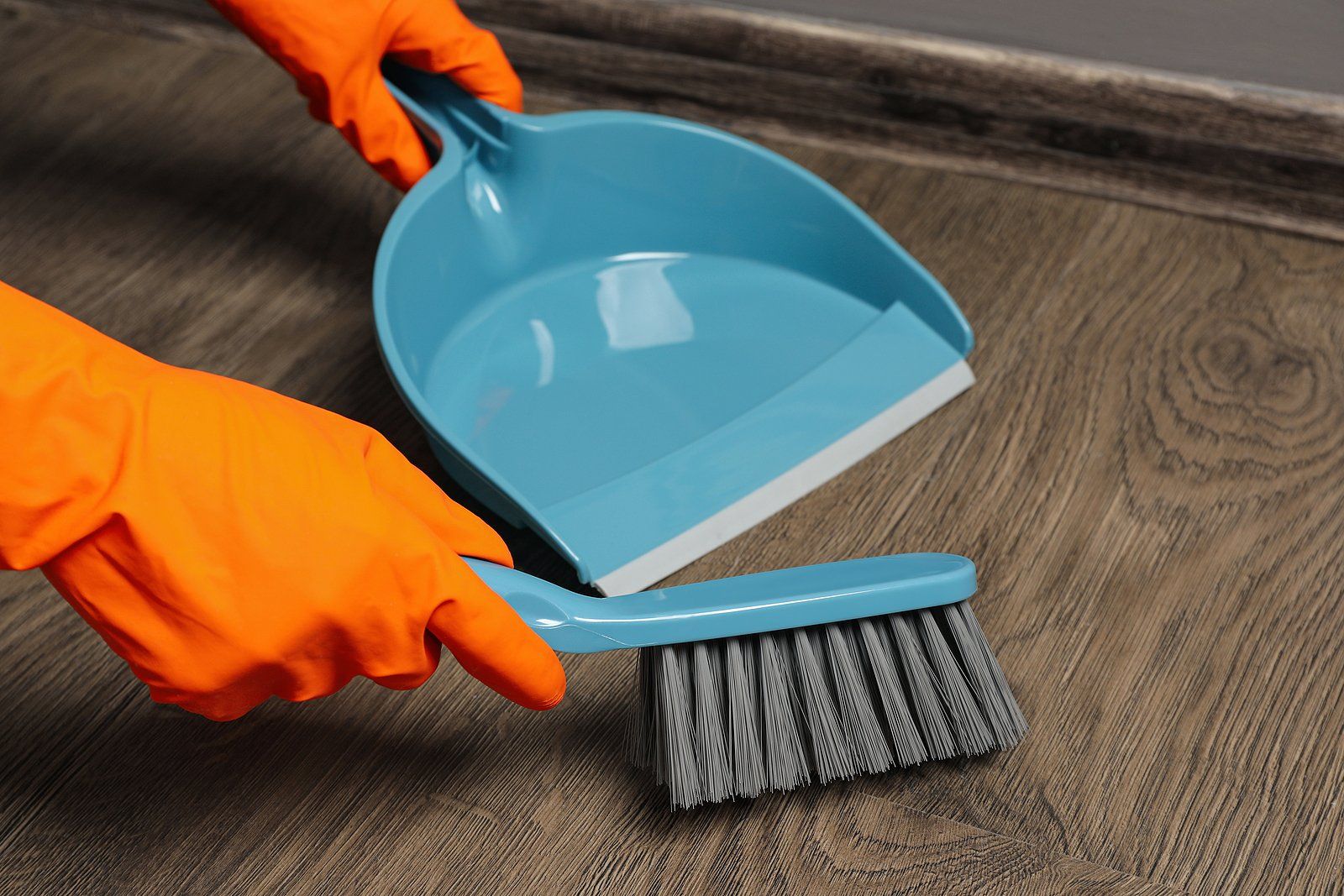 cleaning a residential home