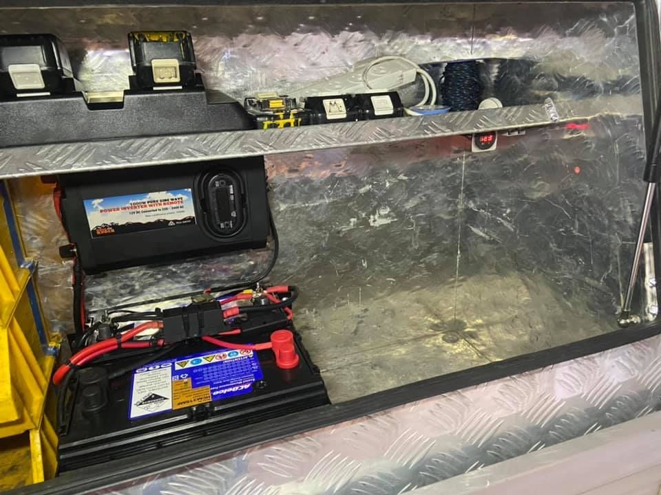 A Bunch of Batteries are Sitting Inside of a Metal Box — Auto Electrician Quirindi