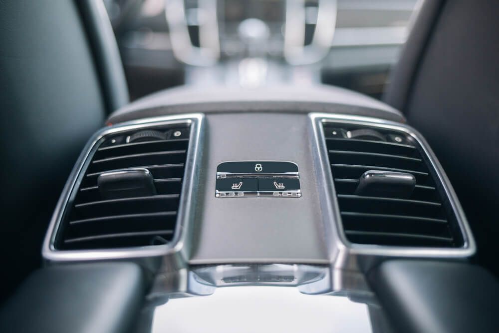 A Close-up of the Back Seat Air Vents in a Car — Auto Electrician Armidale