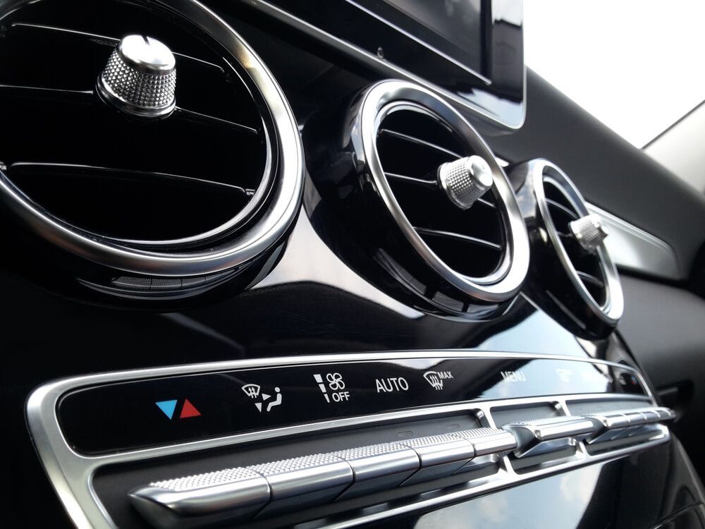 Car Air Conditioner with Three Circular Vents — Auto Electrician Tamworth