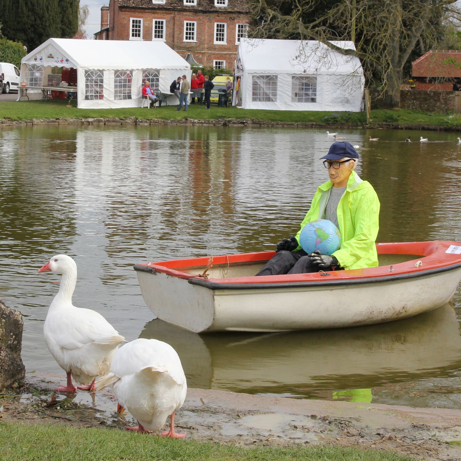 SIR FRANCIS CHICHESTER SCARECROW