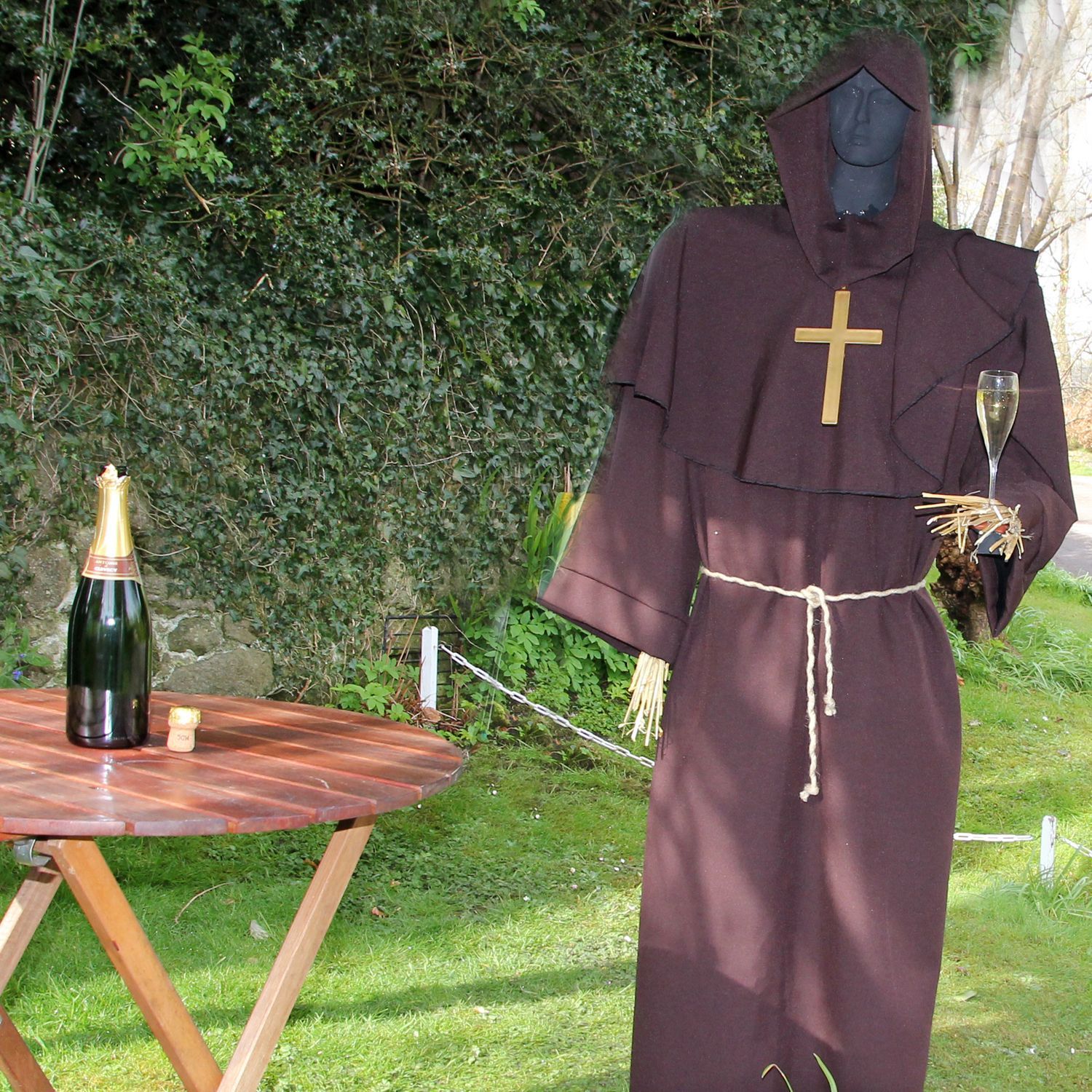 DOM PERIGNON SCARECROW