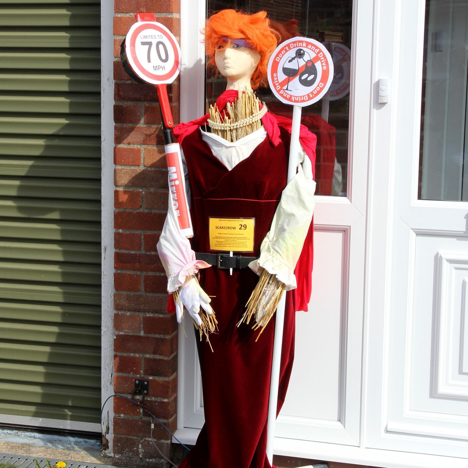 BARBARA CASTLE SCARECROW