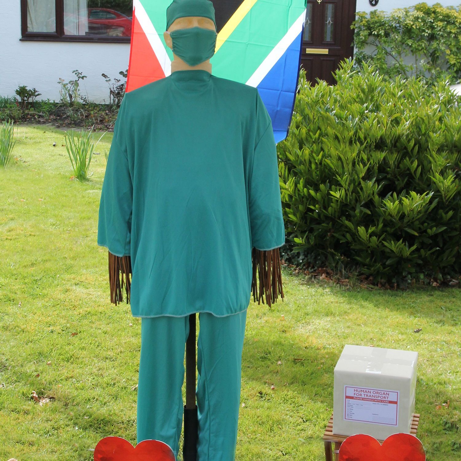 CHRISTIAAN BARNARD SCARECROW