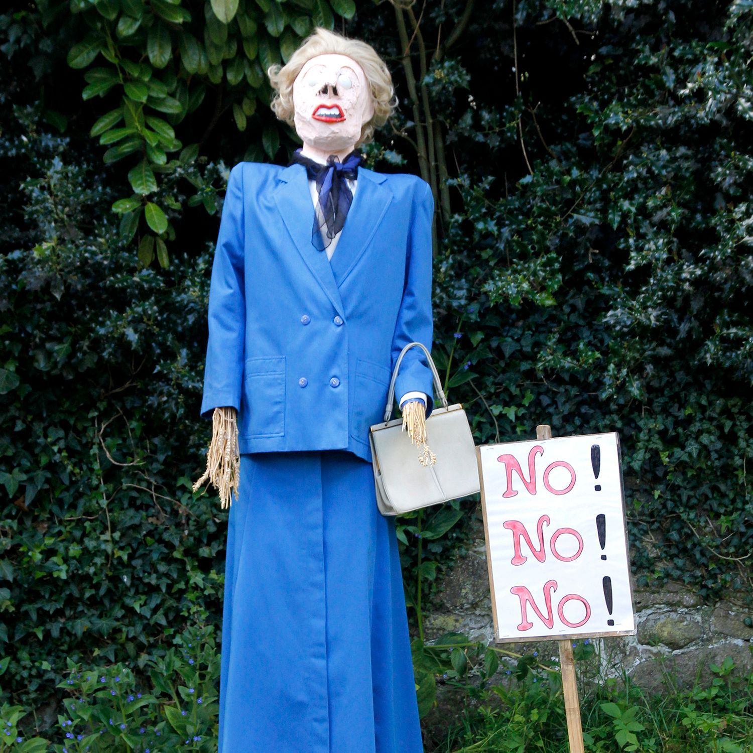 SCARECROW MARGARET THATCHER