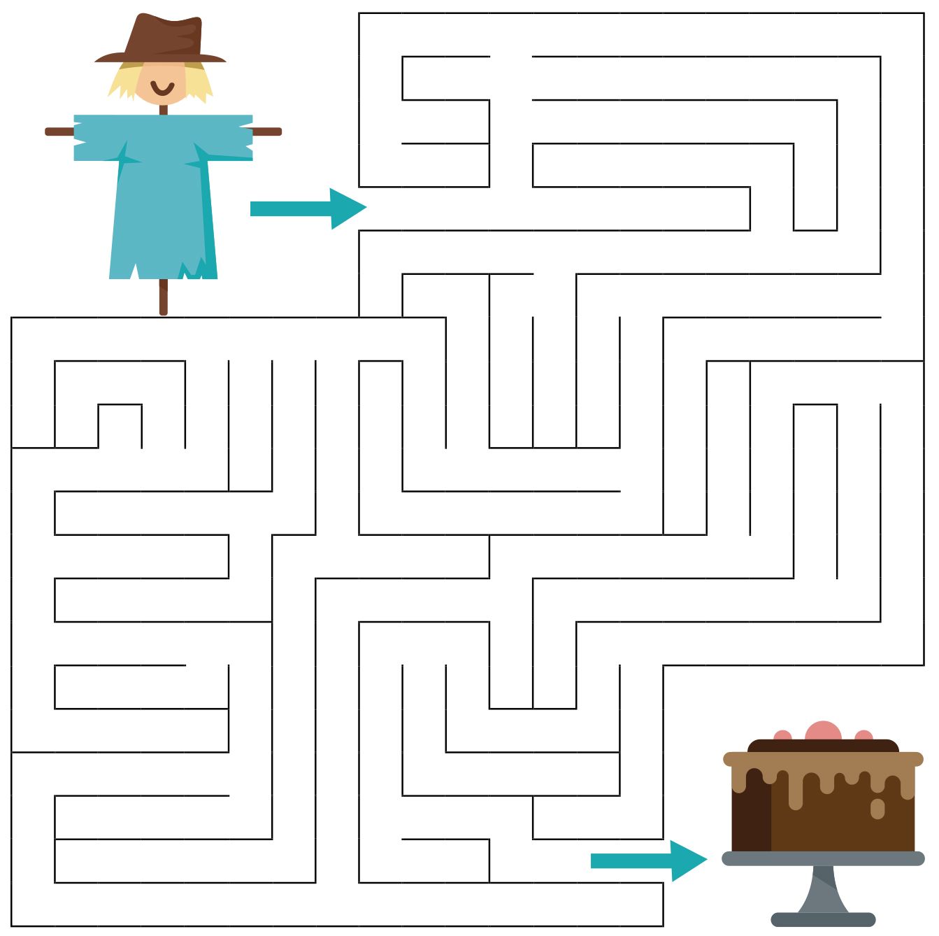 scarecrow maze