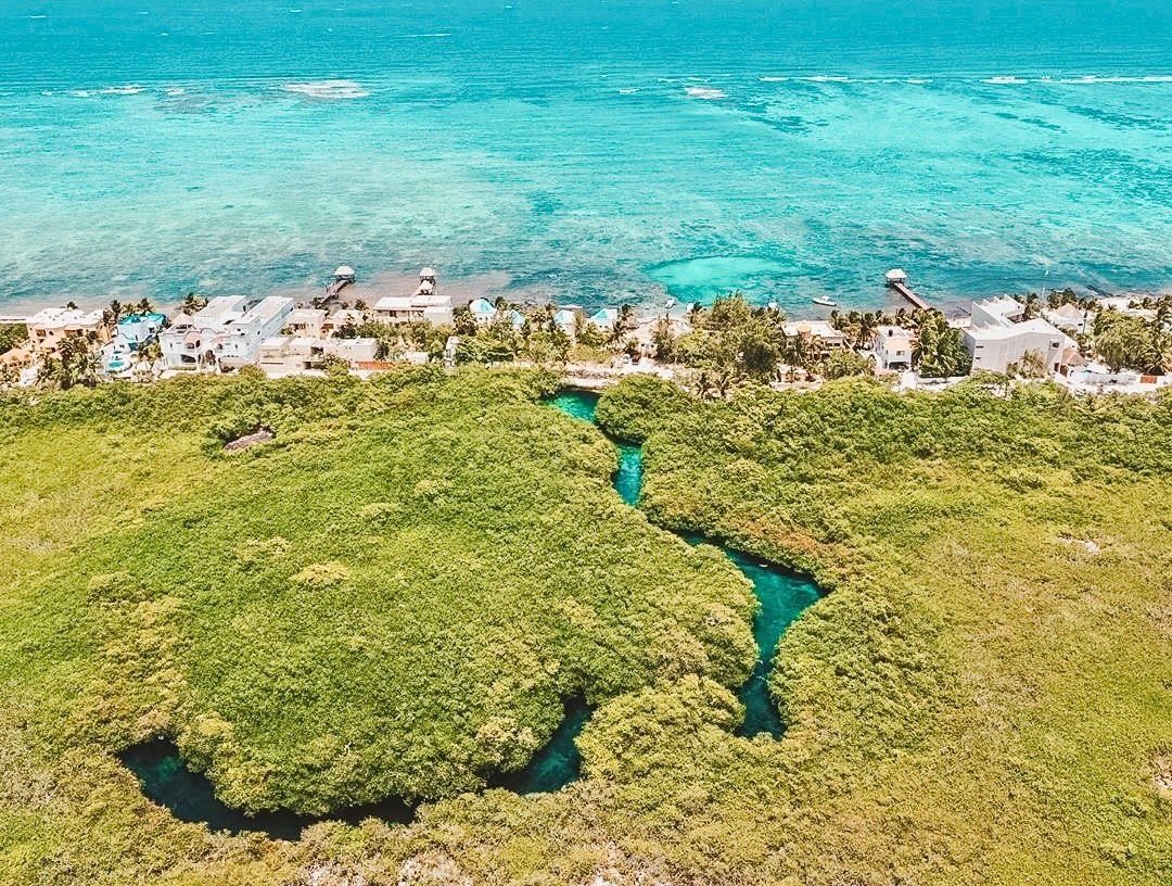 Paddleboarding Tulum Mexico, SUP Casa Cenote, Tankah Bay