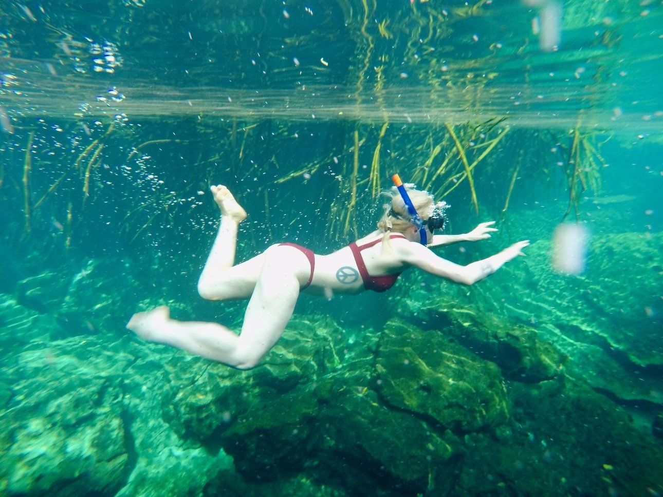 Paddleboarding Tulum Mexico, SUP Casa Cenote