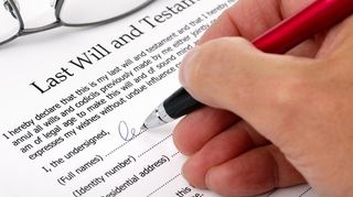Client receiving inheritance law services in Perth