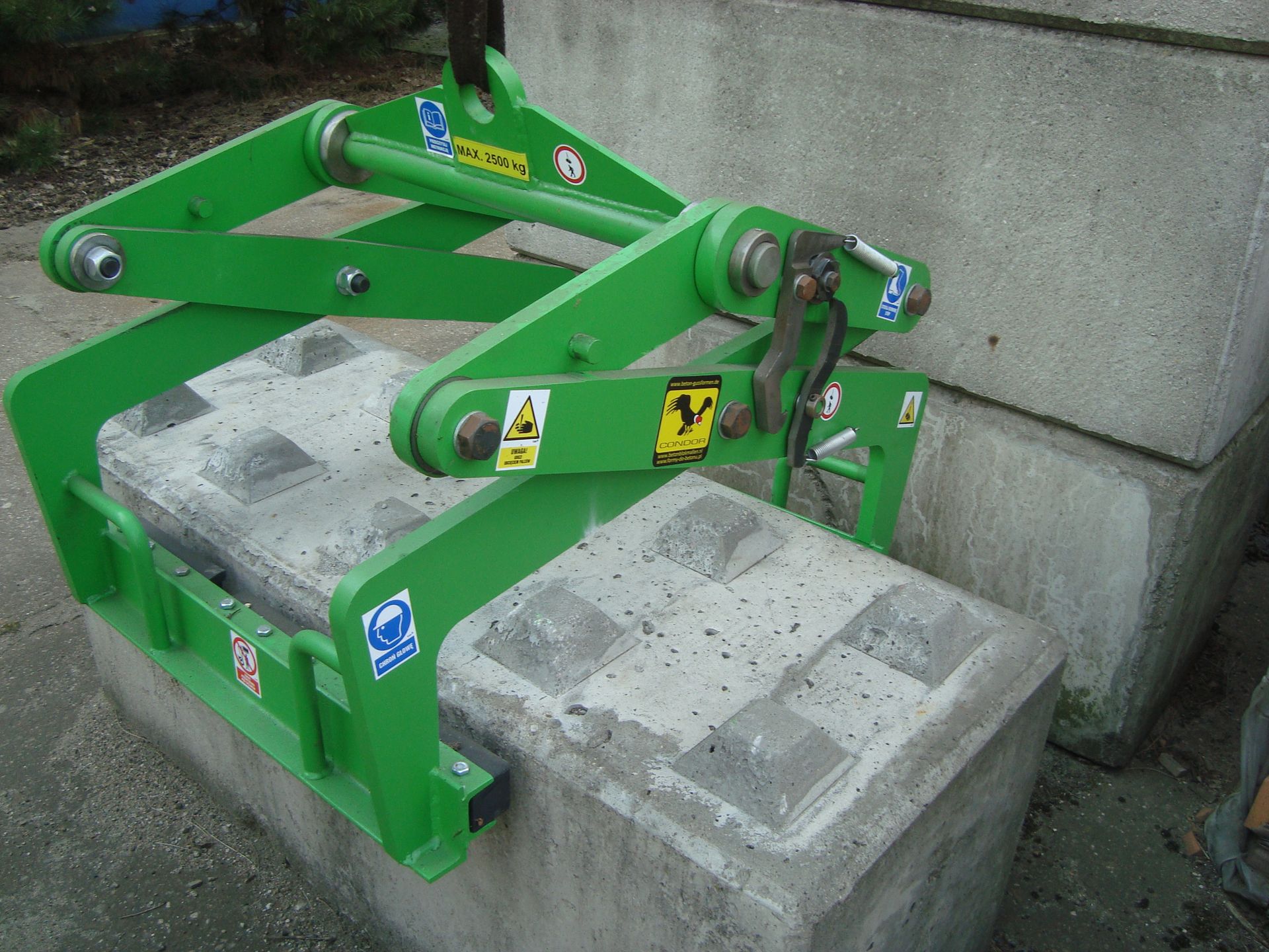 Betonblok Stenenklem 2500-600