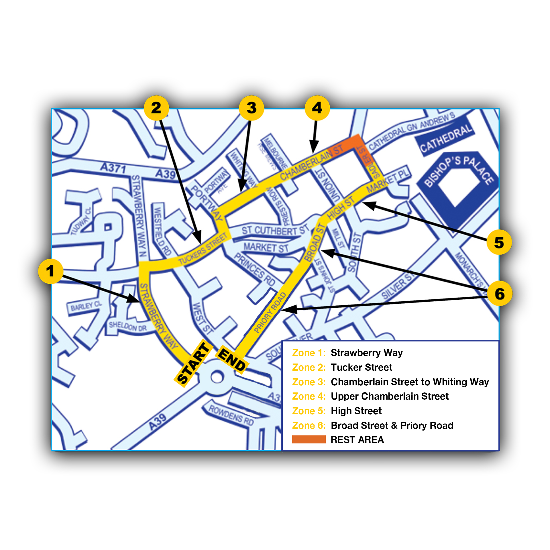 Wells City Carnival Route 2023