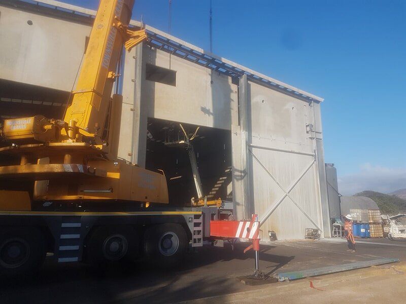 Construction Site — Concrete Services in Mundingburra, QLD