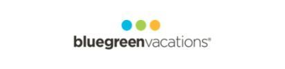 Bluegreen Vacations logo: three colored dots above the company name.