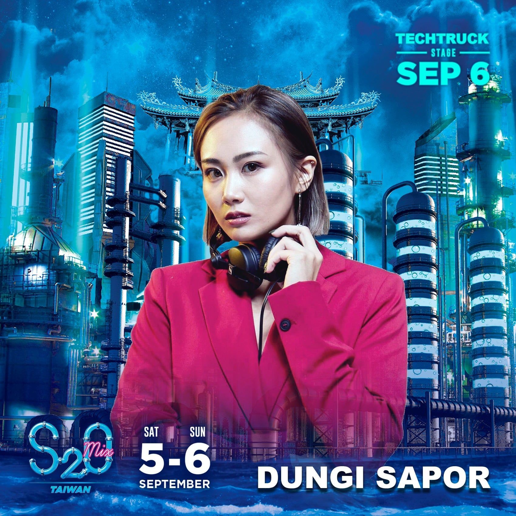 S2O Taiwan festival
Indigenous DJ
Female DJ
Indigenous Music Producer
Austronesian DJ
Taiwan DJ
Dungi Sapor music