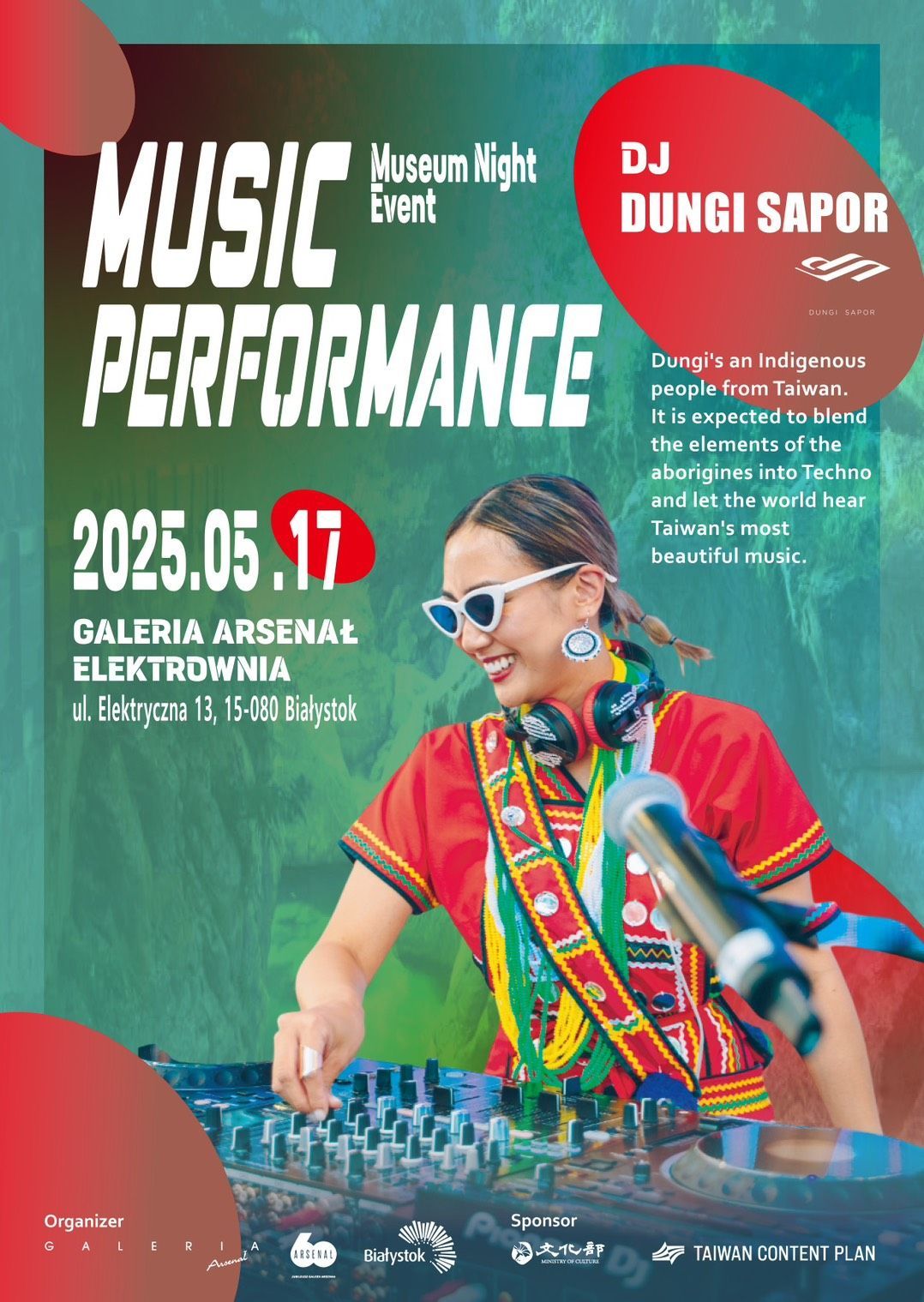 Indigenous DJ
Female DJ
Indigenous Music Producer
Austronesian DJ
Taiwan DJ
Dungi Sapor music
Mercedes-Benz collaboration