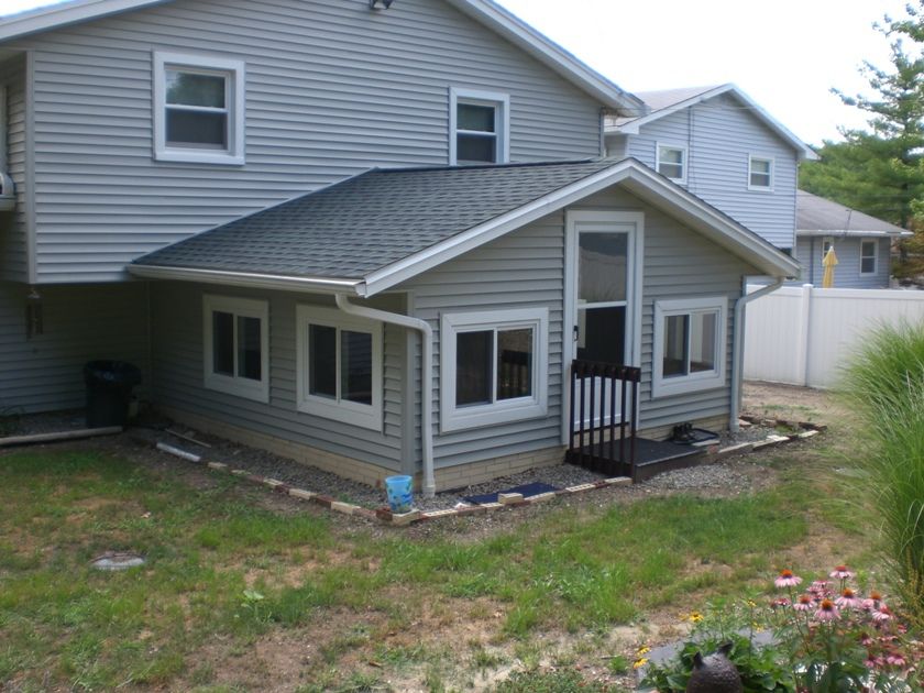 Enclosed Sunken Patio & Yard Drain