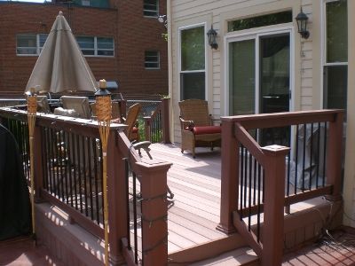Composite Deck for a New Home