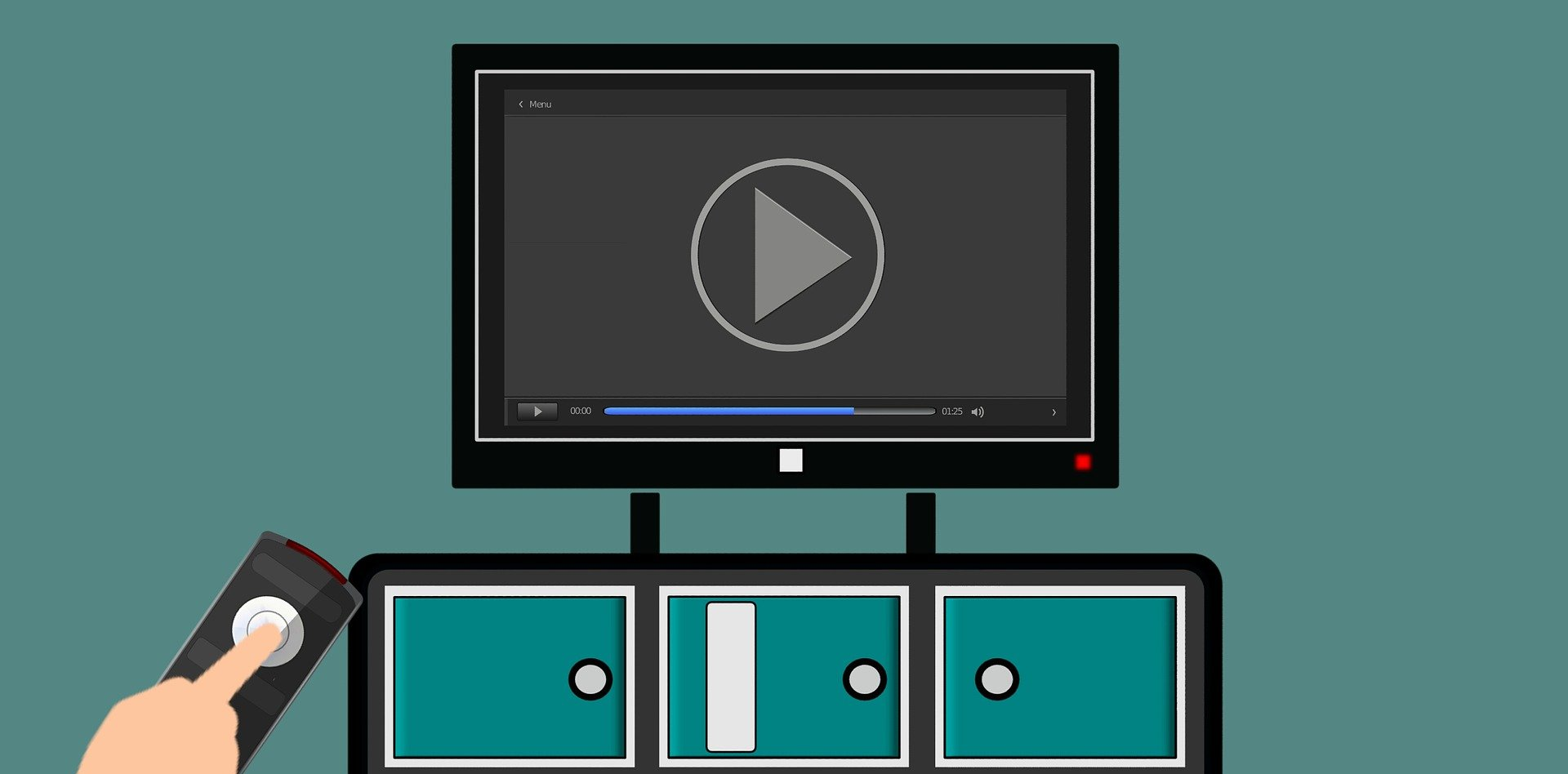 connected, streaming television 