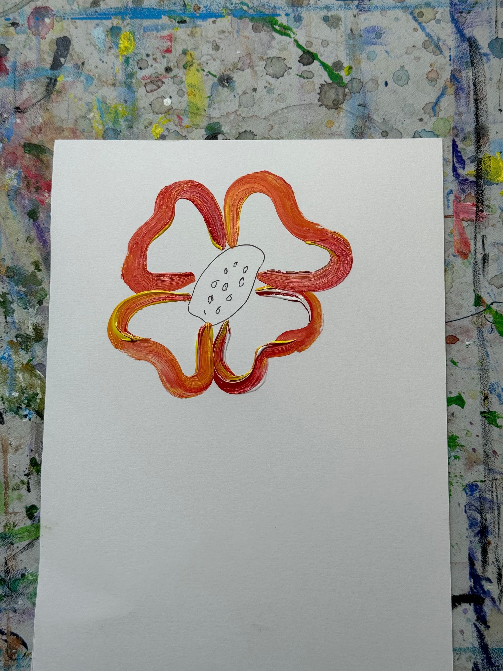 flower painting