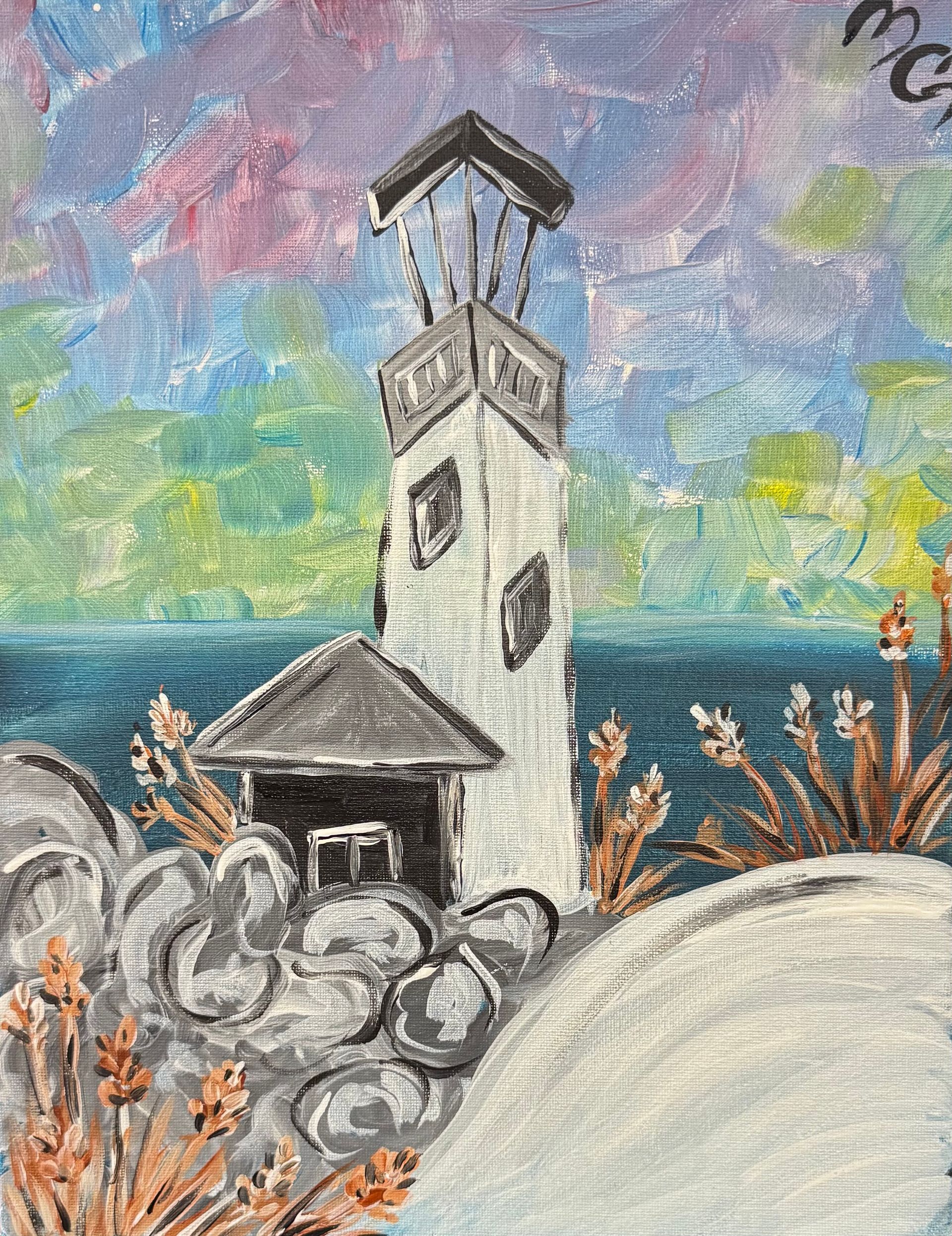 Winter Lighthouse Magic