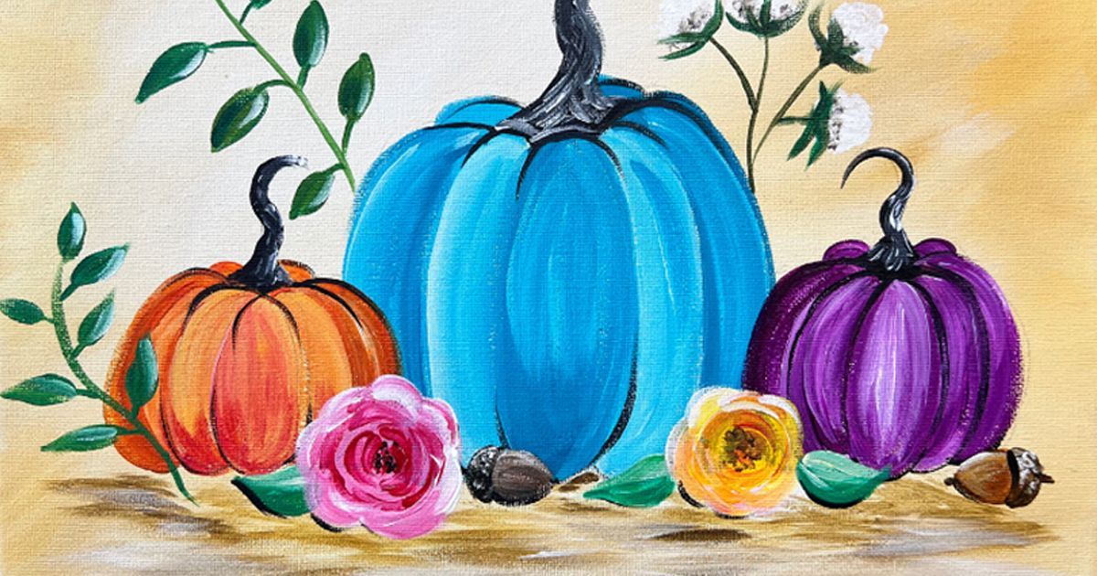 colorful pumpkins