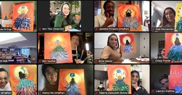 Twist at Home Virtual Live Painting Events