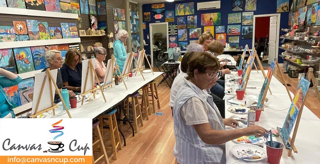 In-Studio Private Paint Parties, Paint & Sip, Canvas n Cup