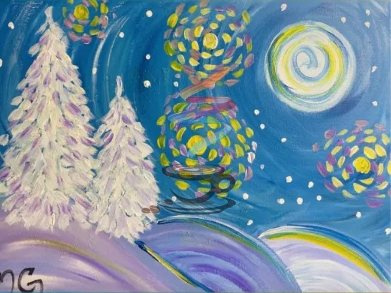 Magical Winter Trees