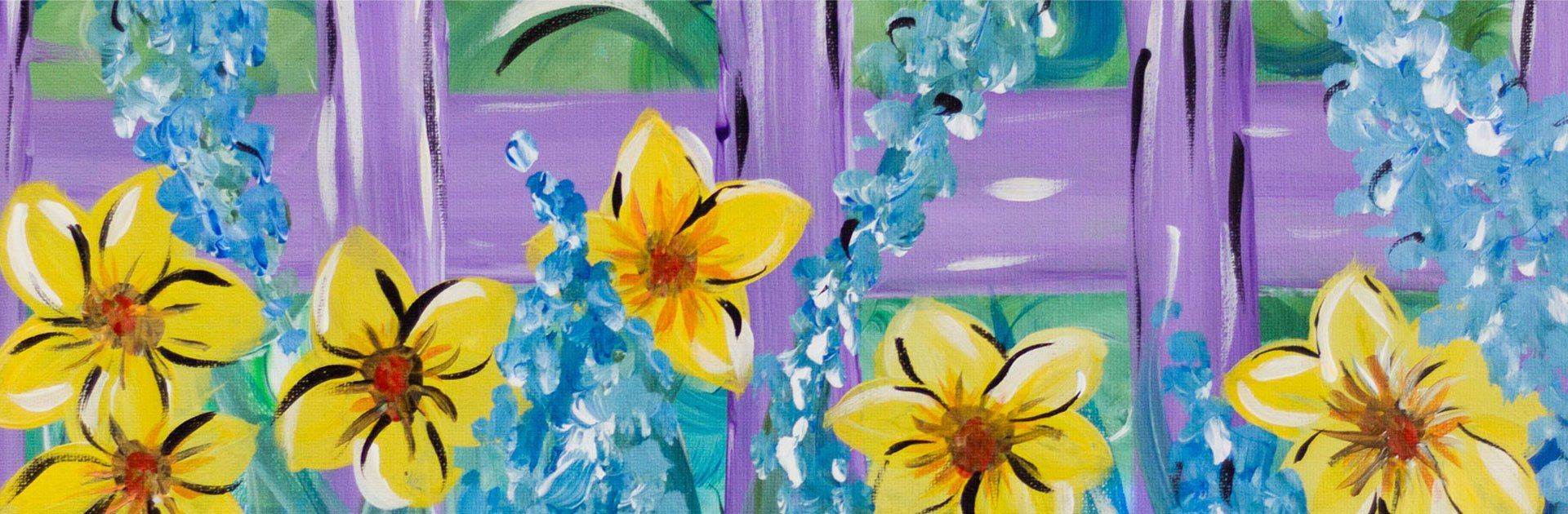 Spring Paint Party Ideas: Paint and Sip at Home