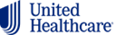 United Healthcare logo: a blue and white emblem with the company name in dark blue font.