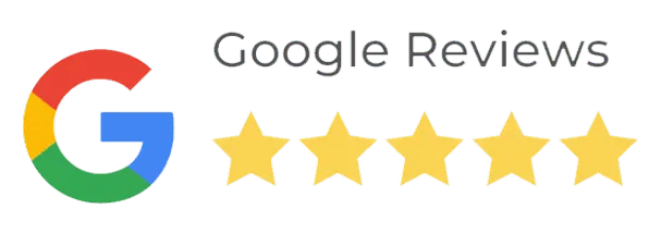 Google Reviews 4.9 Average Star Rating