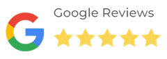 Google Reviews 4.9 Average Star Rating