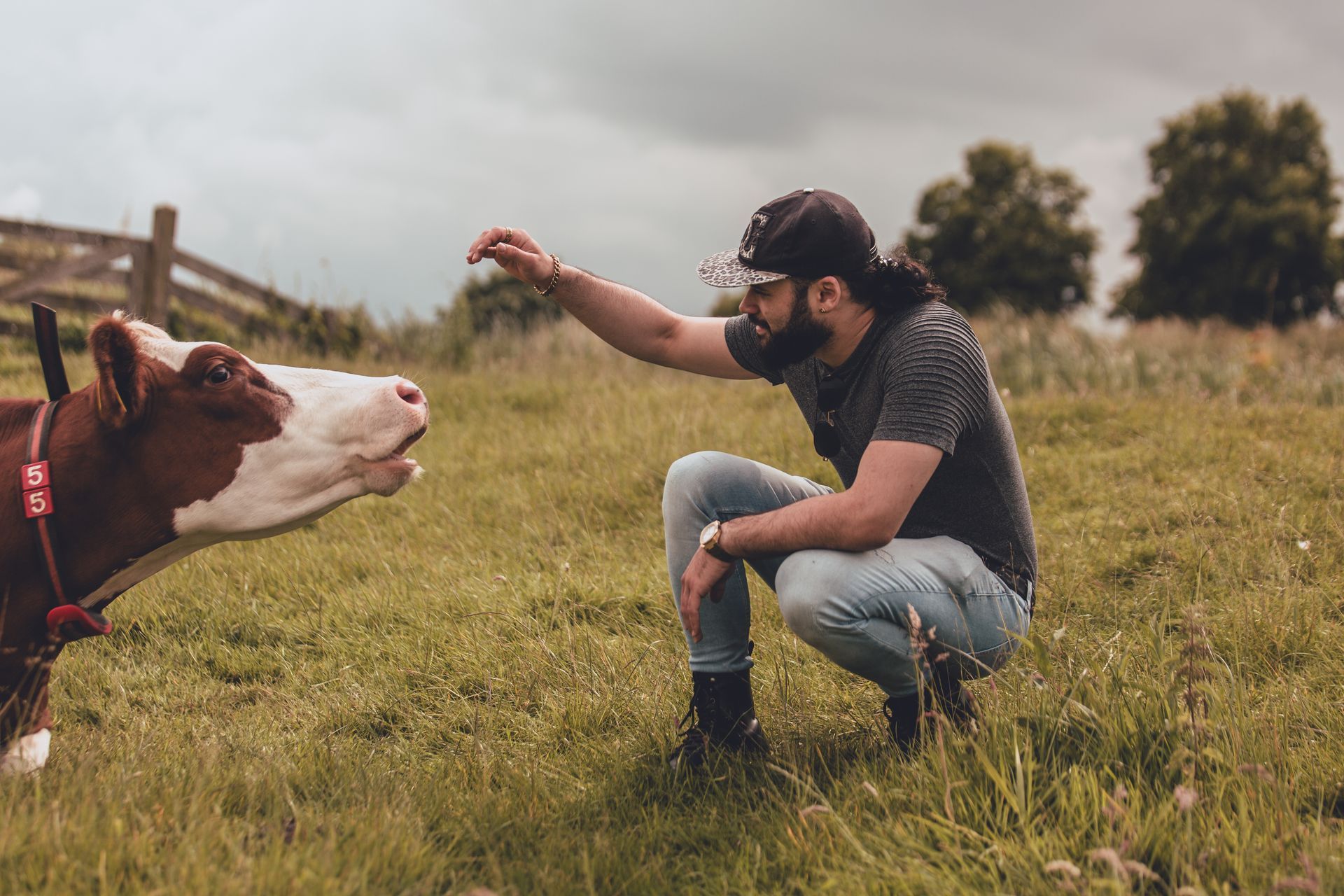 Een fotoshoot in de vrije natuur