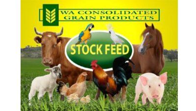 wa consolidated grain chicken pig hen logo