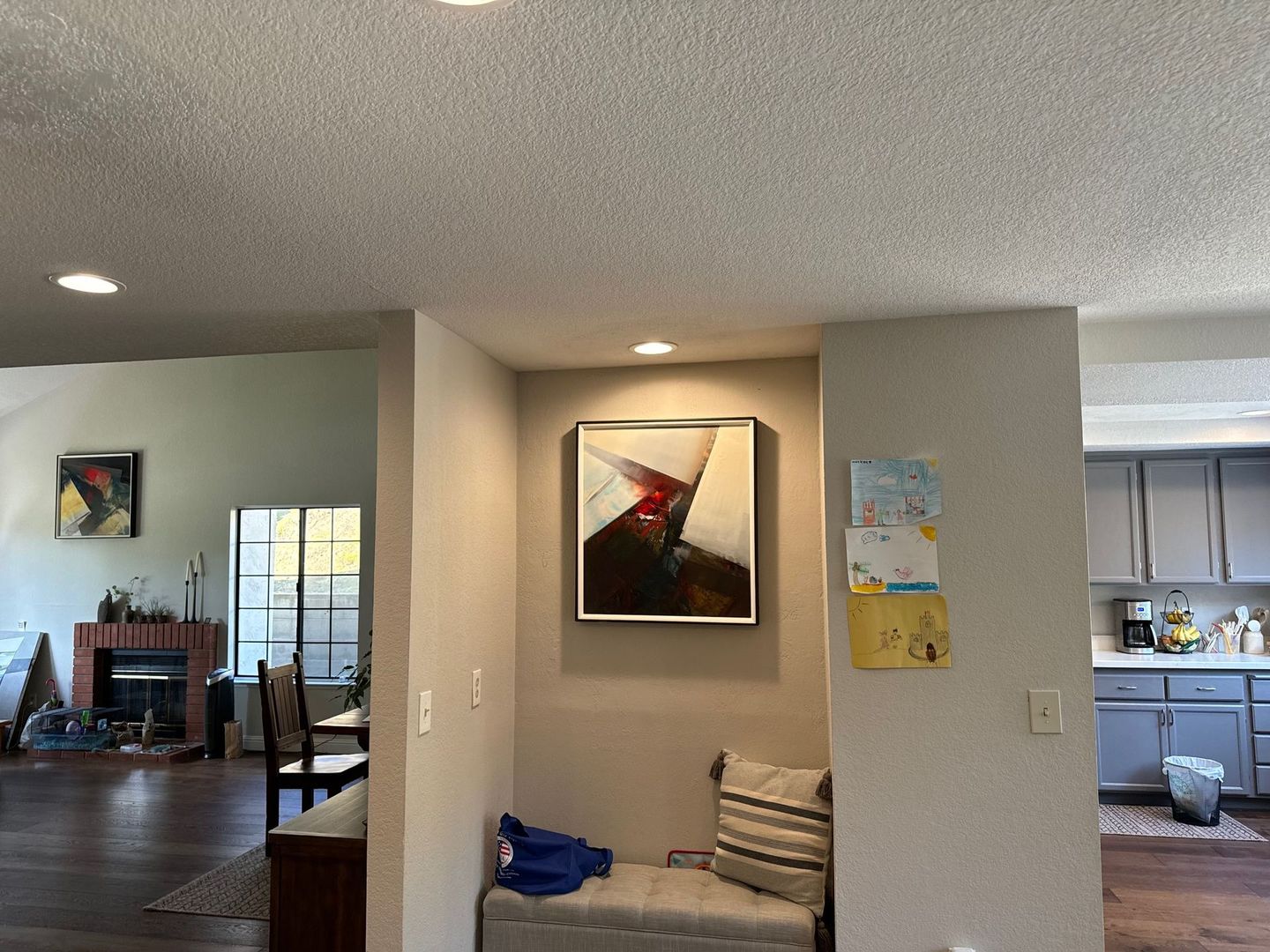 Living Room With Painting — Dublin, CA — Better Electric
