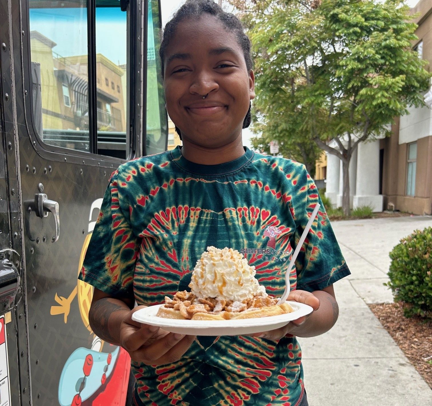 Hardy Avenue Apartments resident community gathering near SDSU campus