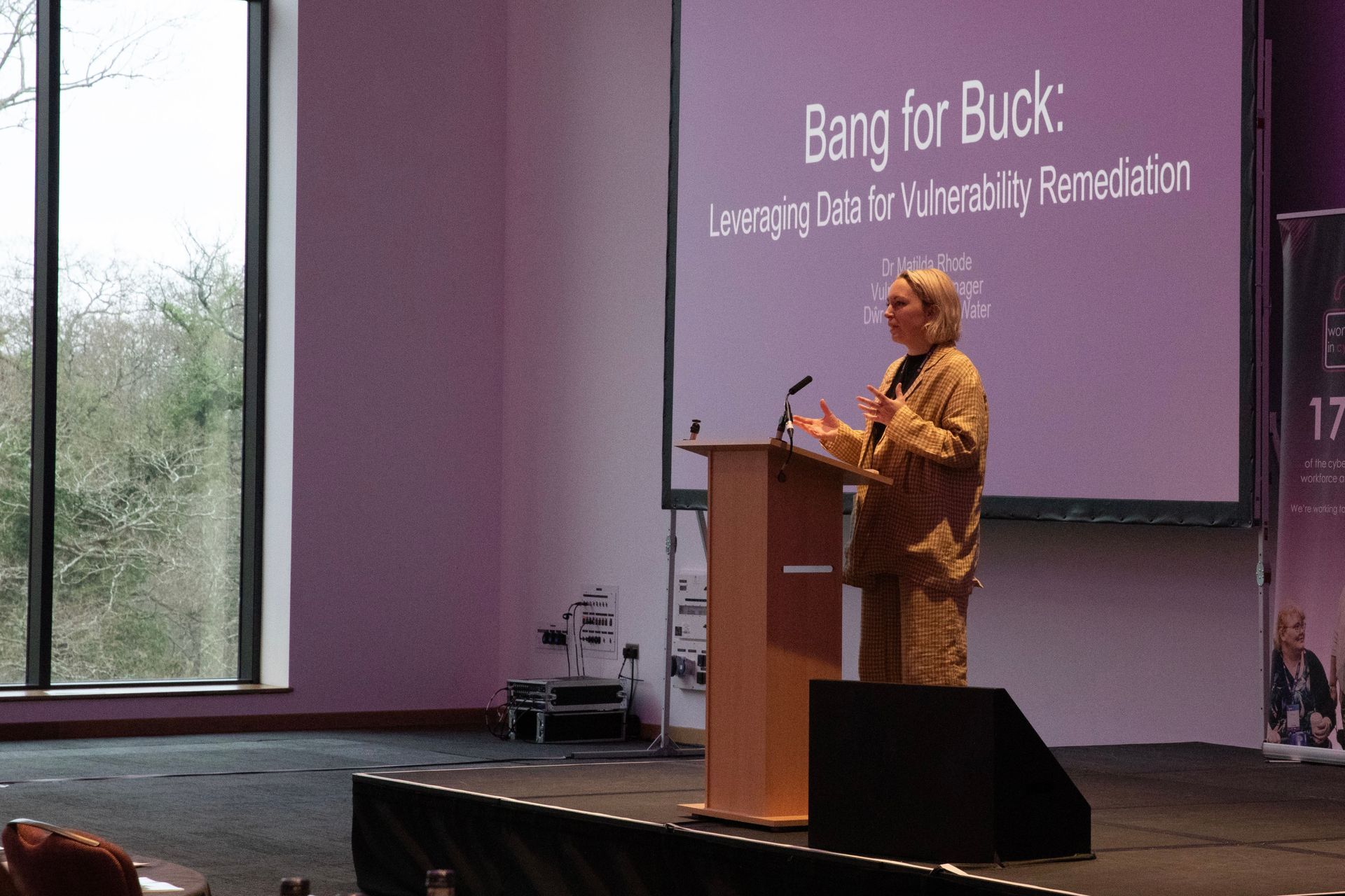 women in cyber speaker