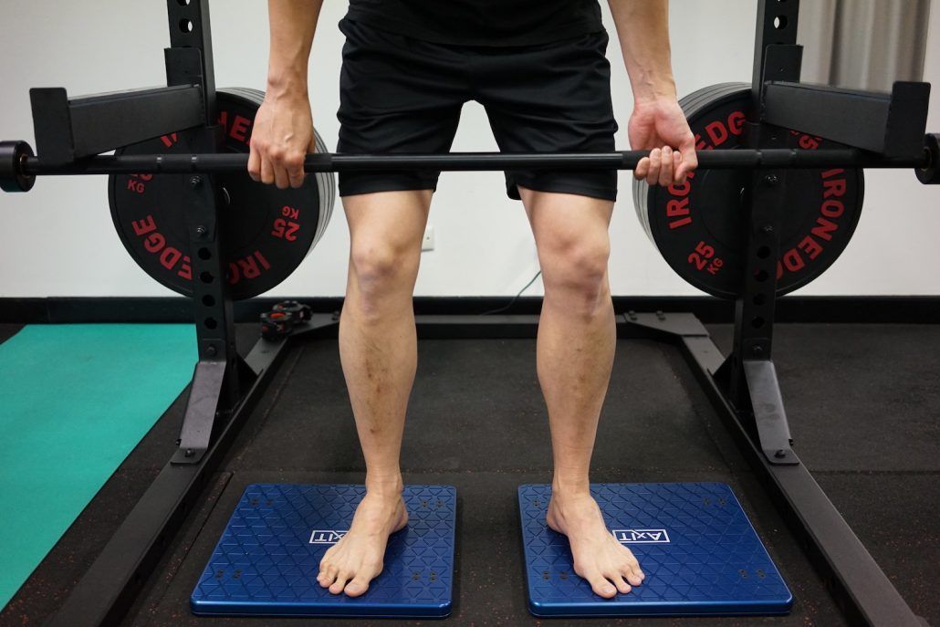 Force plate testing