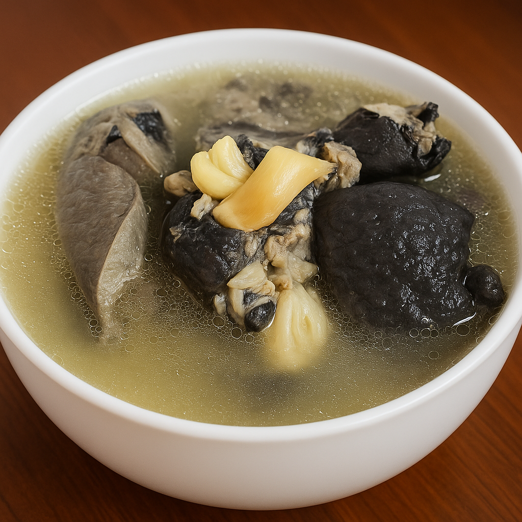 New新品！蒜頭烏骨雞湯（單人份）