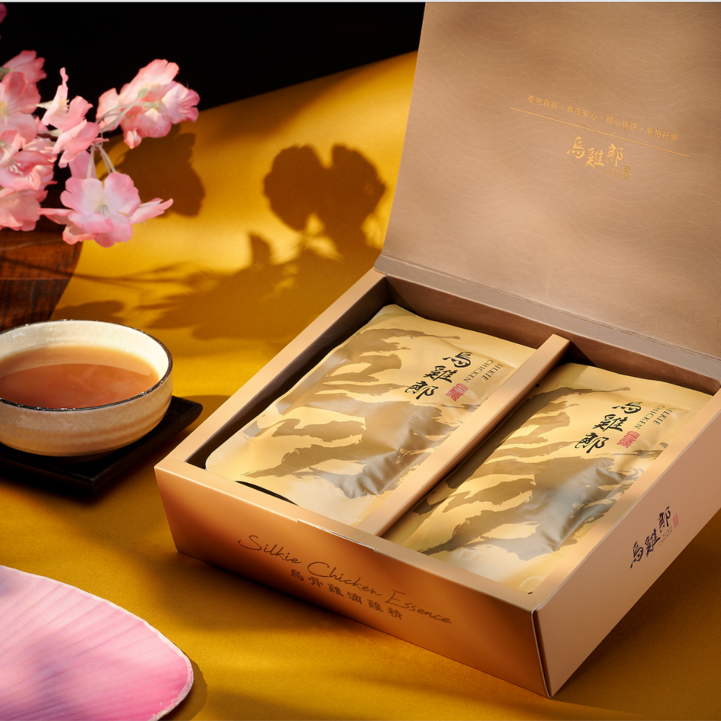 寶貝健康！精美六入禮盒～常溫烏骨雞滴雞精禮盒(6包/盒)