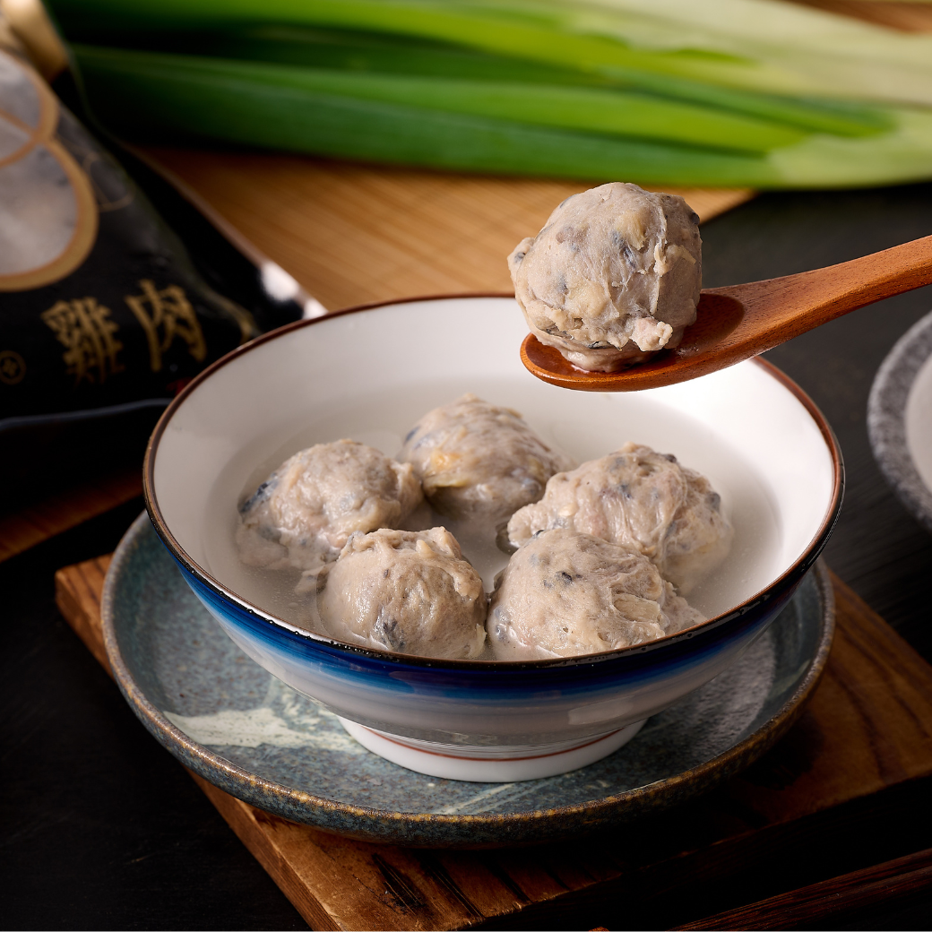 明星商品！銷魂烏骨雞肉丸十包特惠免運組！