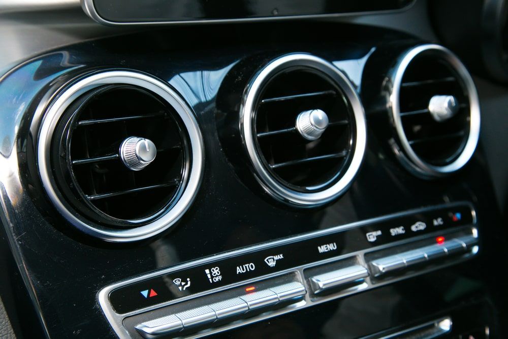 A Close Up Of The Air Vents In A Car — Auto Elect In Parramatta Park, QLD
