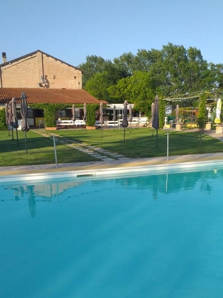 Pool of an agriturismo