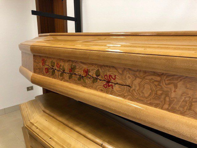 allestimento camera ardente