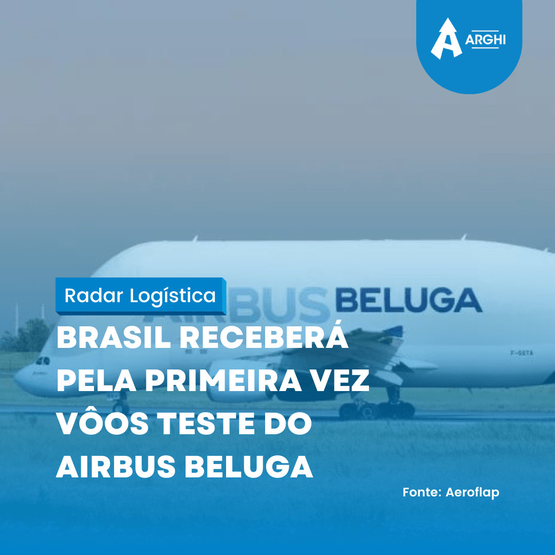 Brasil receberá pela primeira vez vôos teste do Airbus Beluga