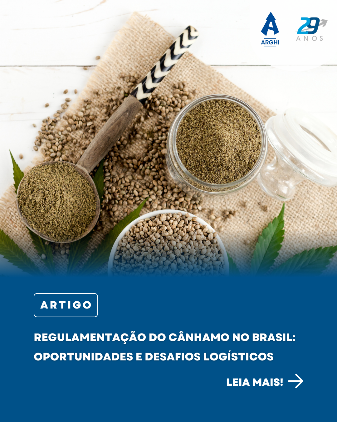 Regulamentação do cânhamo no Brasil: Oportunidades e desafios logísticos